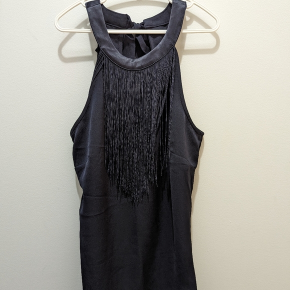 H&M dark blue tassel tank - Picture 5 of 8